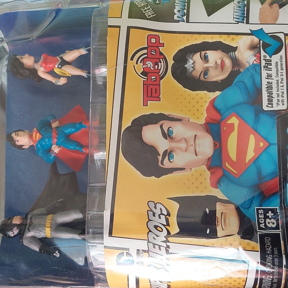 Super Heroes HeroClix TabApp Pack Batman SuperMan WonderWoman New Sealed 2012